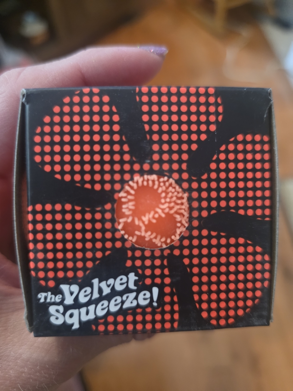 ✨NEW✨ Nee Doh Fuzz Ball Flower Power - Orange - Picture 2 of 3